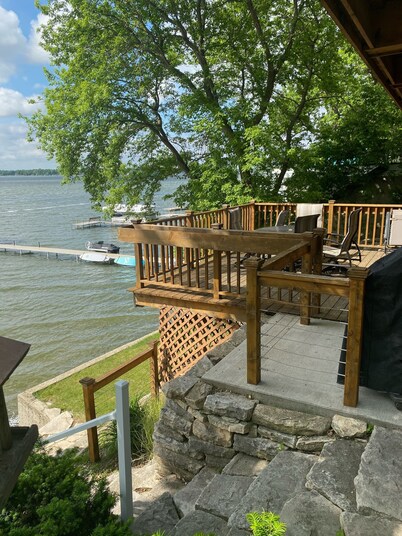Home on the Water with Beautiful Lake View and Private Dock
