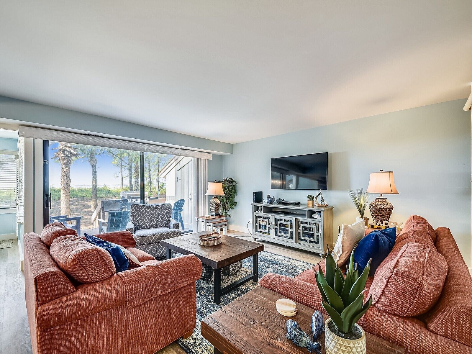 Televisión y reproductor de DVD 