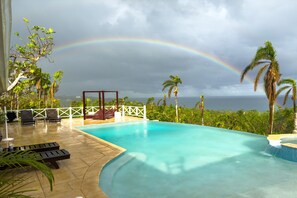 Outdoor pool, a heated pool - Allamanda Villa- Tryall Resort Membership- van/driver- nanny  (Montego Bay,)