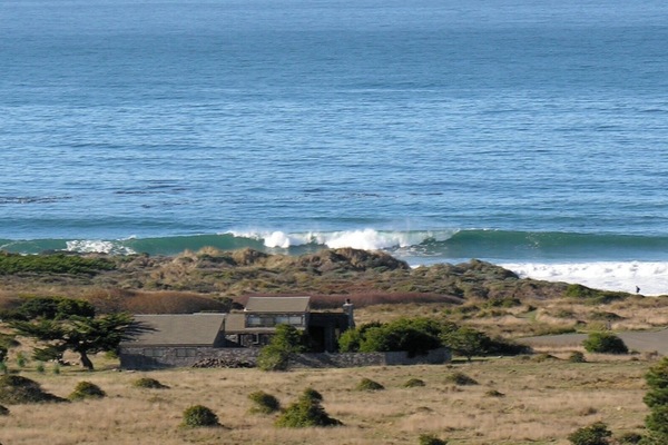 Casa Pacis (viewed from hillside behind)