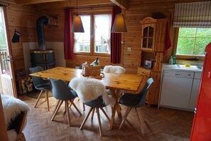Dining - Chalet - La Tzoumaz Verbier - on the slopes (La Tzoumaz)