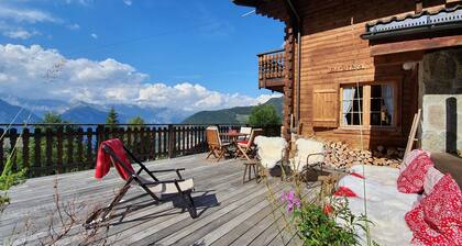 Chalet - La Tzoumaz Verbier - on the slopes