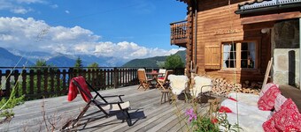 Chalet - La Tzoumaz Verbier - on the slopes