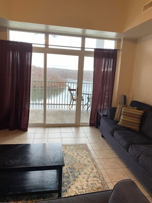 TV, fireplace, DVD player