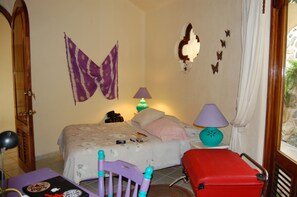 2 bedrooms, in-room safe, iron/ironing board, WiFi