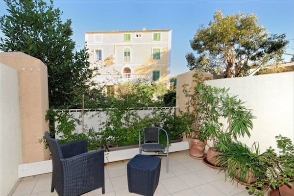 Détente sur la terrasse