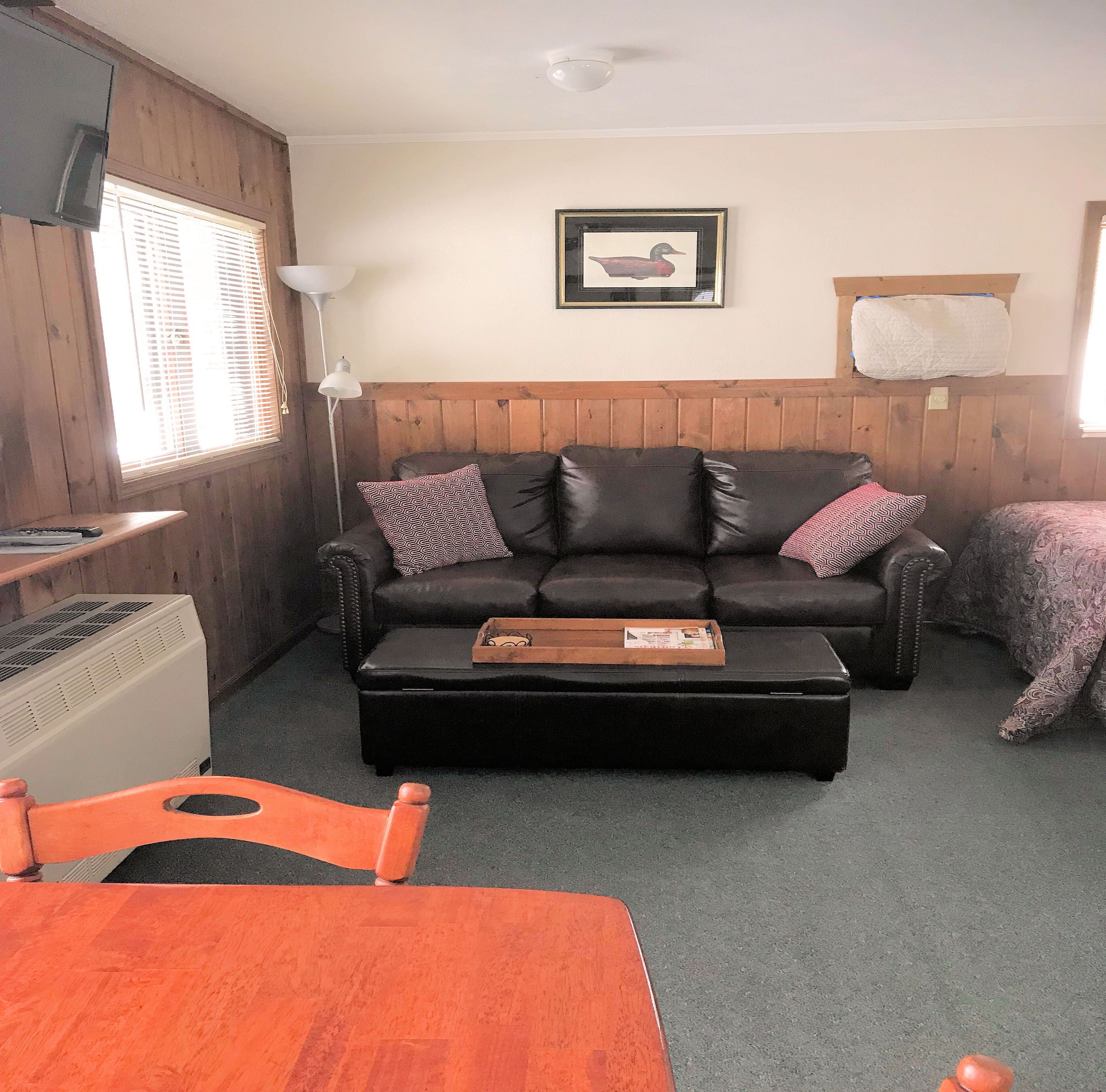 Lake Front Studio Cabin on Clear Lake!  Great View & Deck