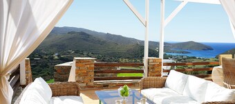 Kato Fellos: Luxurious Villa Helias with private swimming pool and gulf view