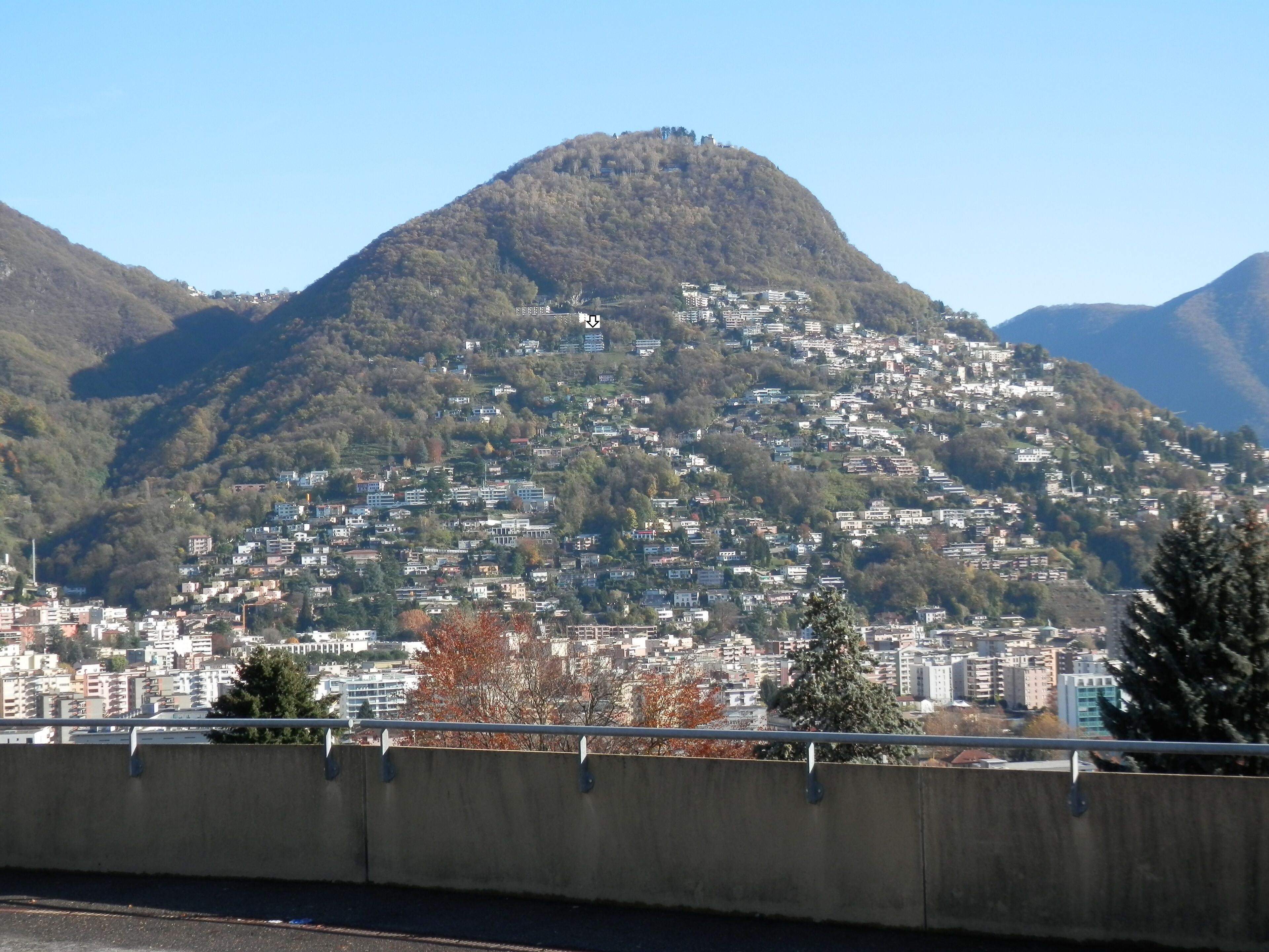 Vue depuis l’hébergement