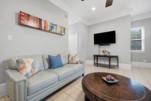 Smart TV, DVD player, video library