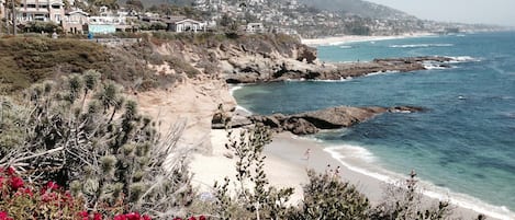 Beach nearby, beach towels