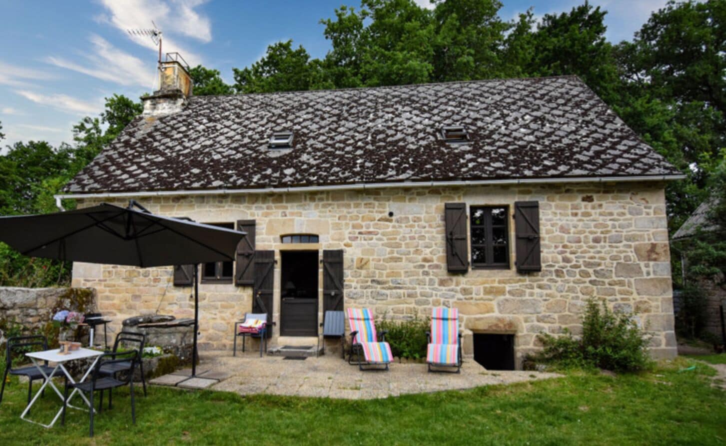 Nice stoned restored house near the Gorges of the Dordogne