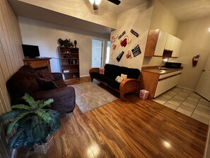 TV, fireplace, DVD player - Beautiful, Spacious Home in Wooded Resort Area (Monticello)