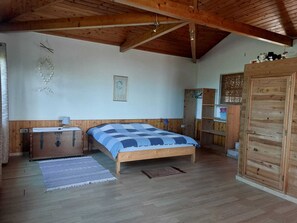 1 chambre, accès au Wi-Fi (inclus), literie fournie