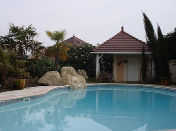 Swimming pool area