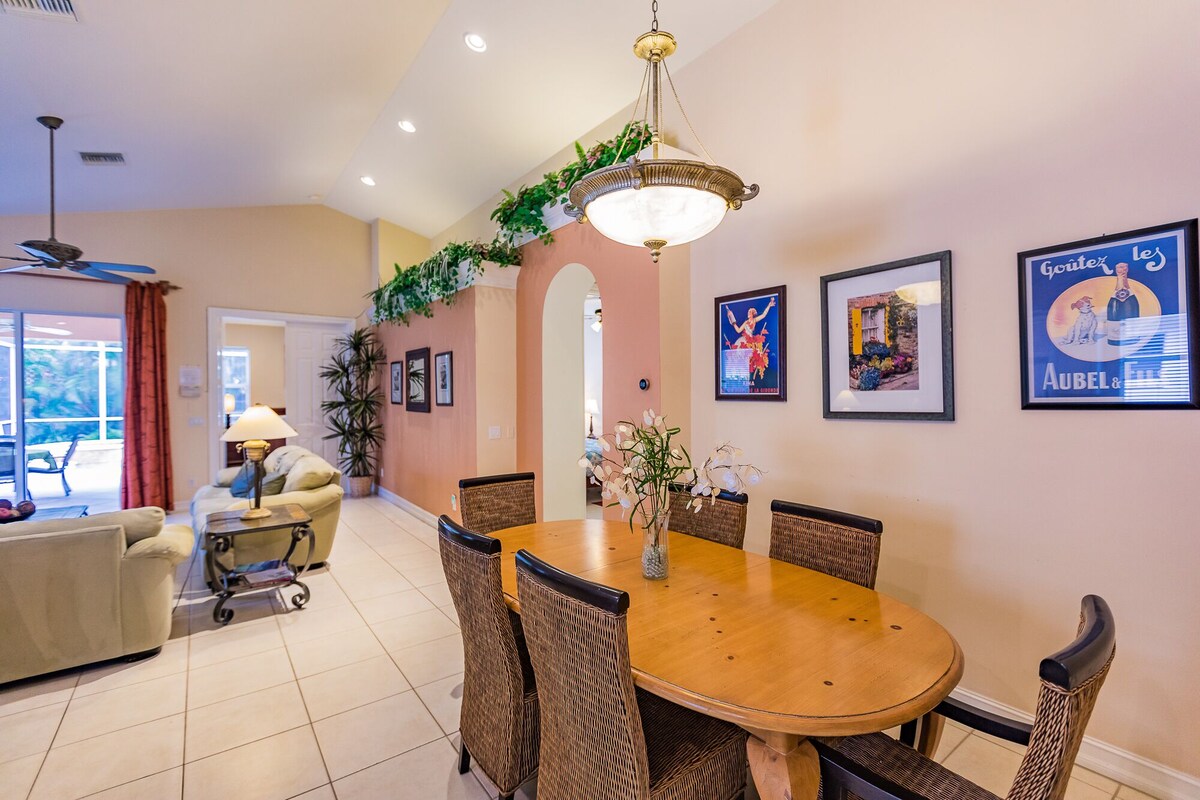 Photo 10 of Tuscan Villa ▪ Walk to Beach ▪ Heated pool & SPA ▪