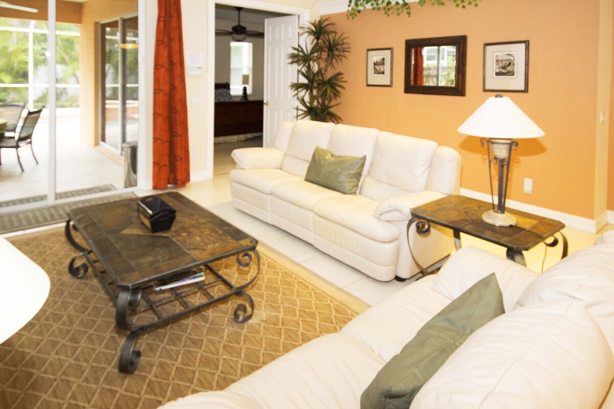 Photo 12 of Tuscan Villa ▪ Walk to Beach ▪ Heated pool & SPA ▪