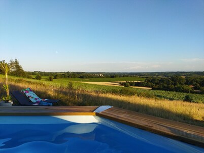 Lots of charm for this house 3 ears, brand new, with its unparalleled panoramic view