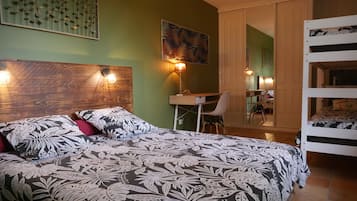 2 chambres, fer et planche Ă repasser, lit parapluie, Wi-Fi gratuit