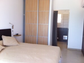 2 bedrooms, iron/ironing board, travel crib, WiFi