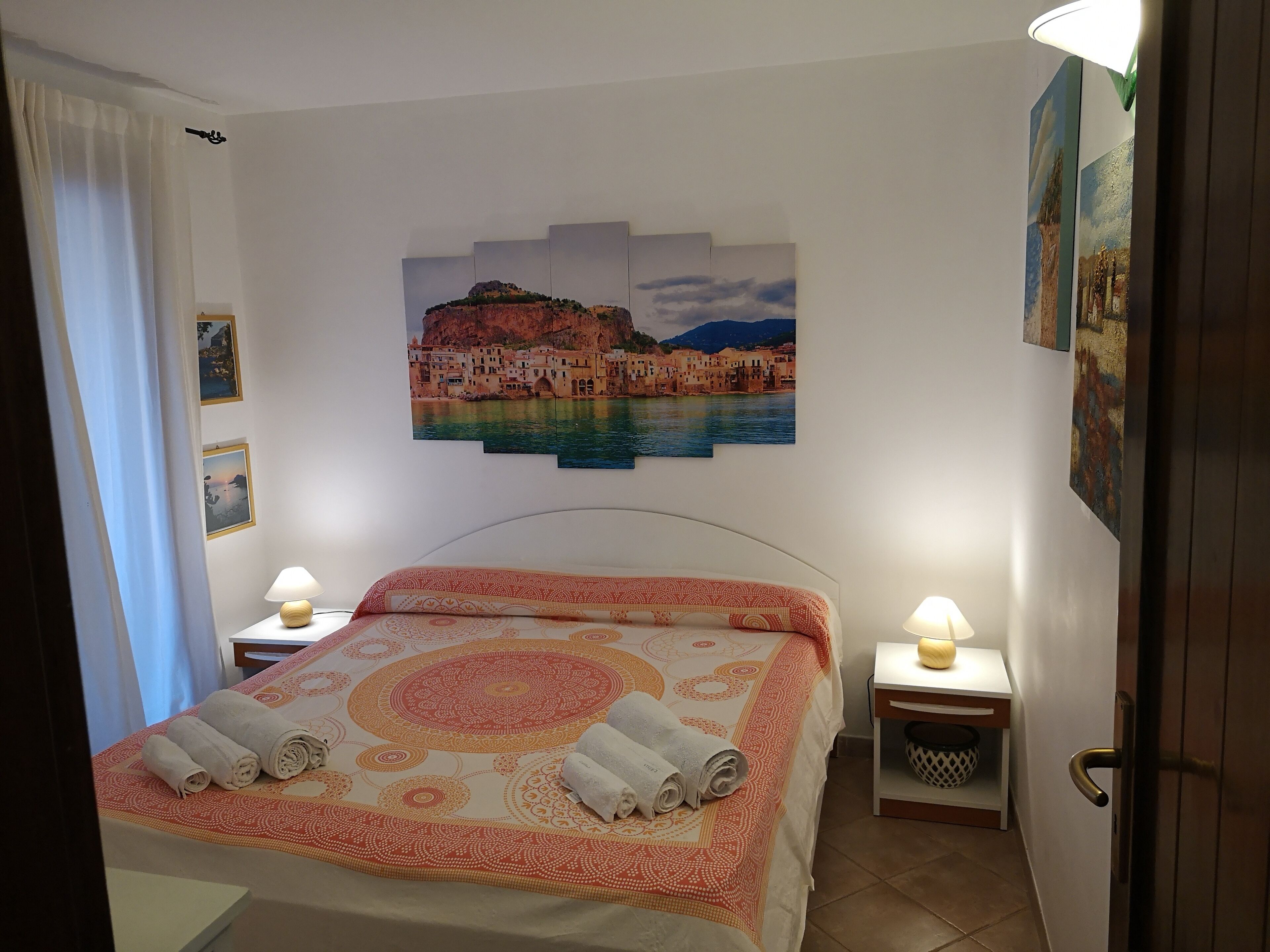 Apartment in a residence with swimming pool overlooking the sea useful for families with children