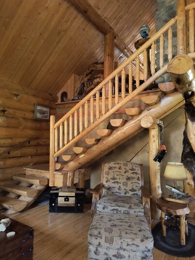 Dearborn River Log Cabin with 3/4 mi River Frontage & 72 Acres to Roam