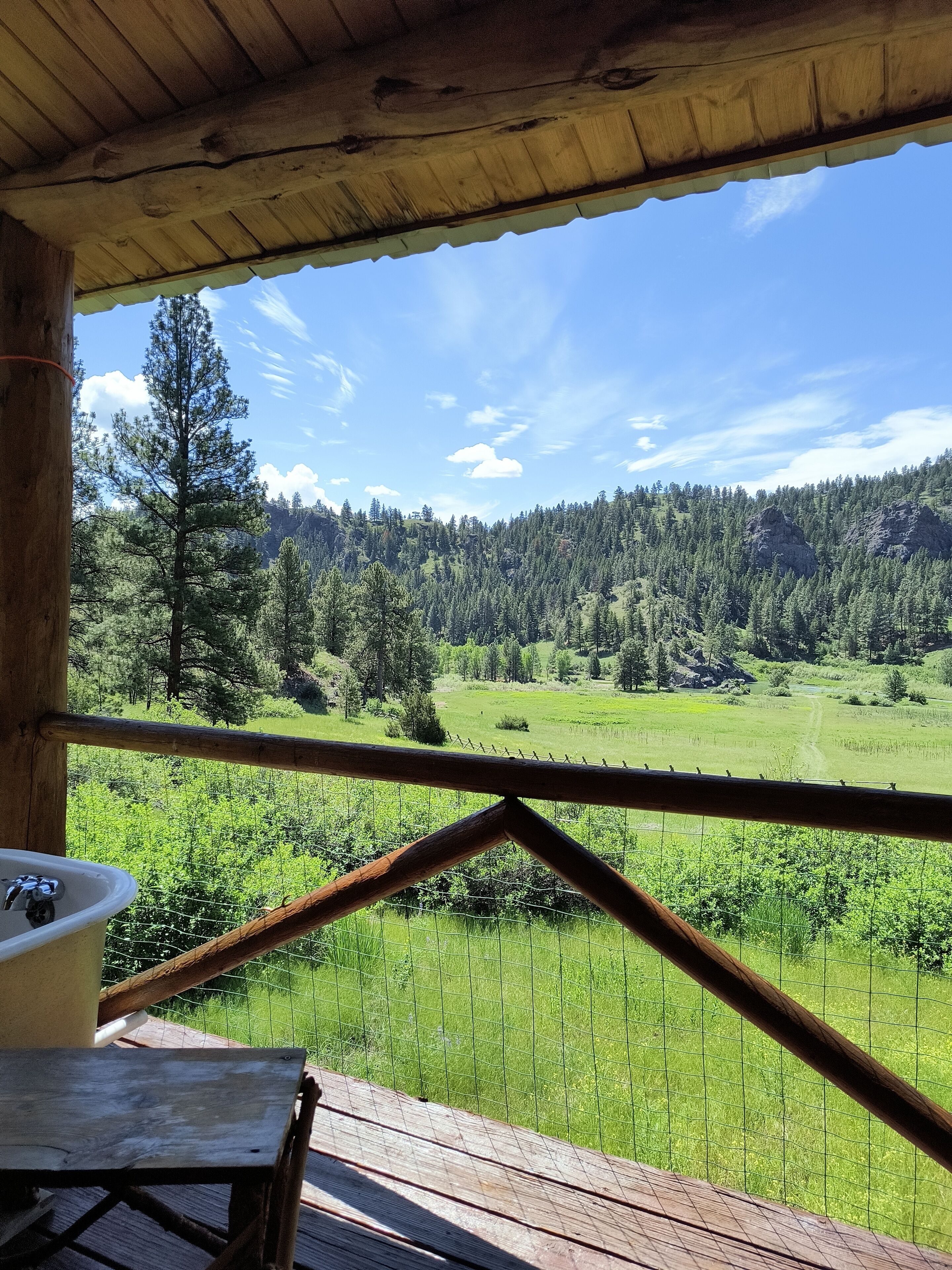 Enceinte de l’hébergement