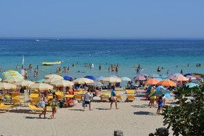 On the beach