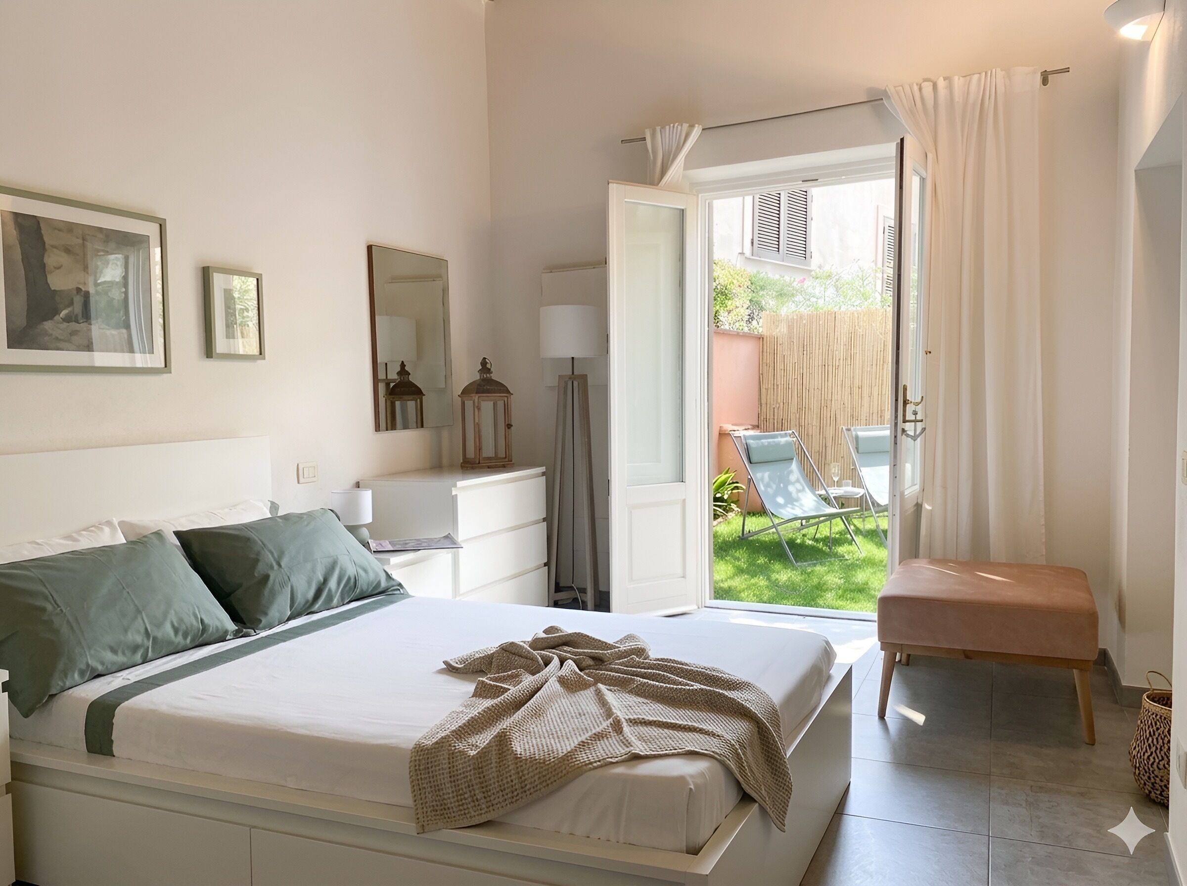 3 bedrooms, in-room safe, iron/ironing board, travel crib