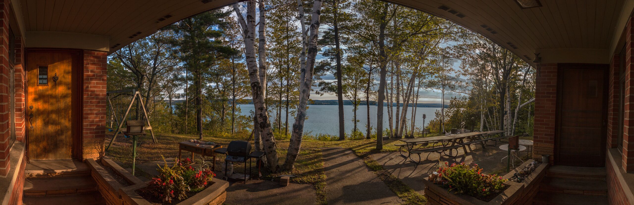 Panorama from front porch
