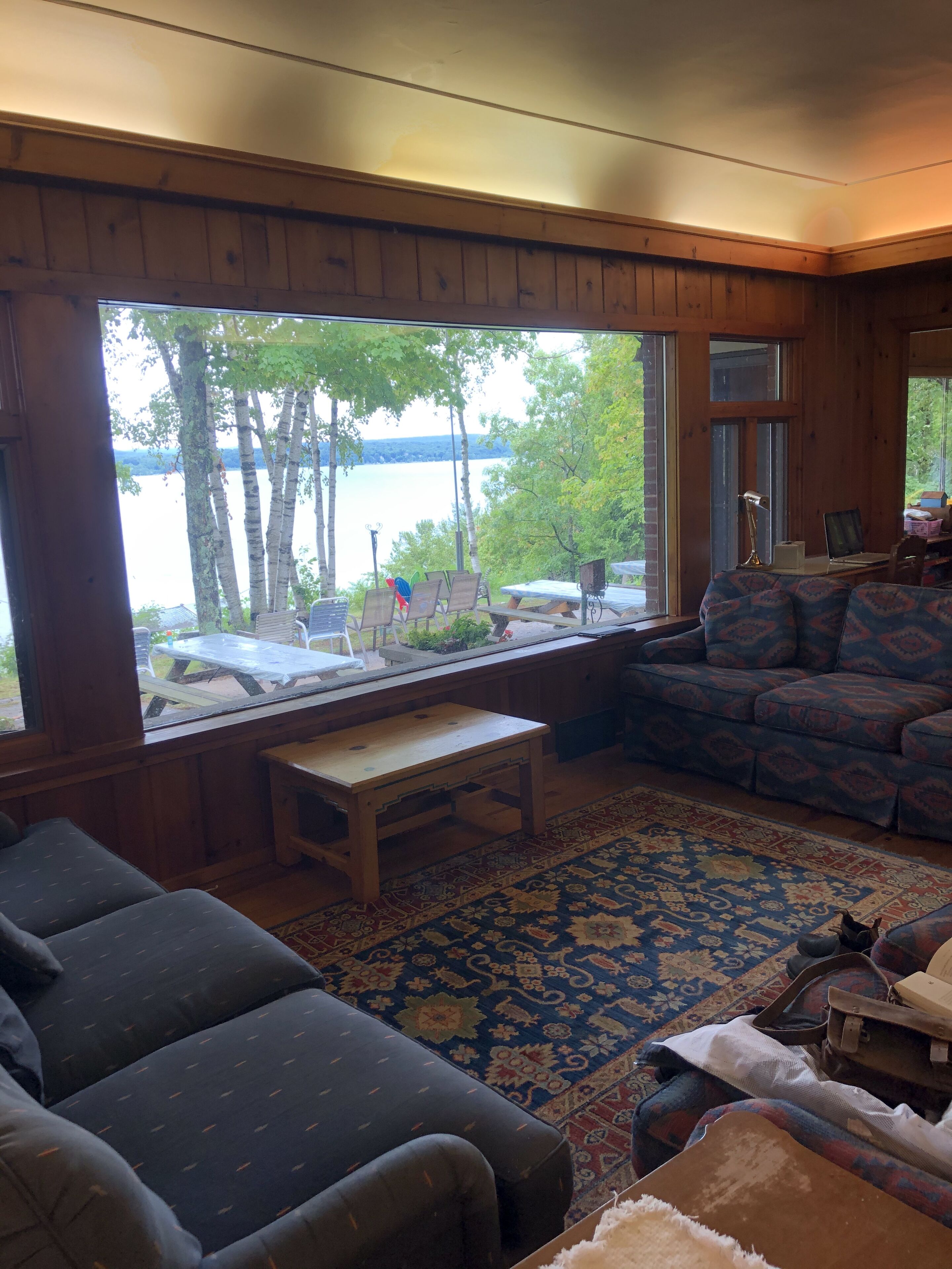 Large year-round country home, with beach, on beautiful Crystal Lake