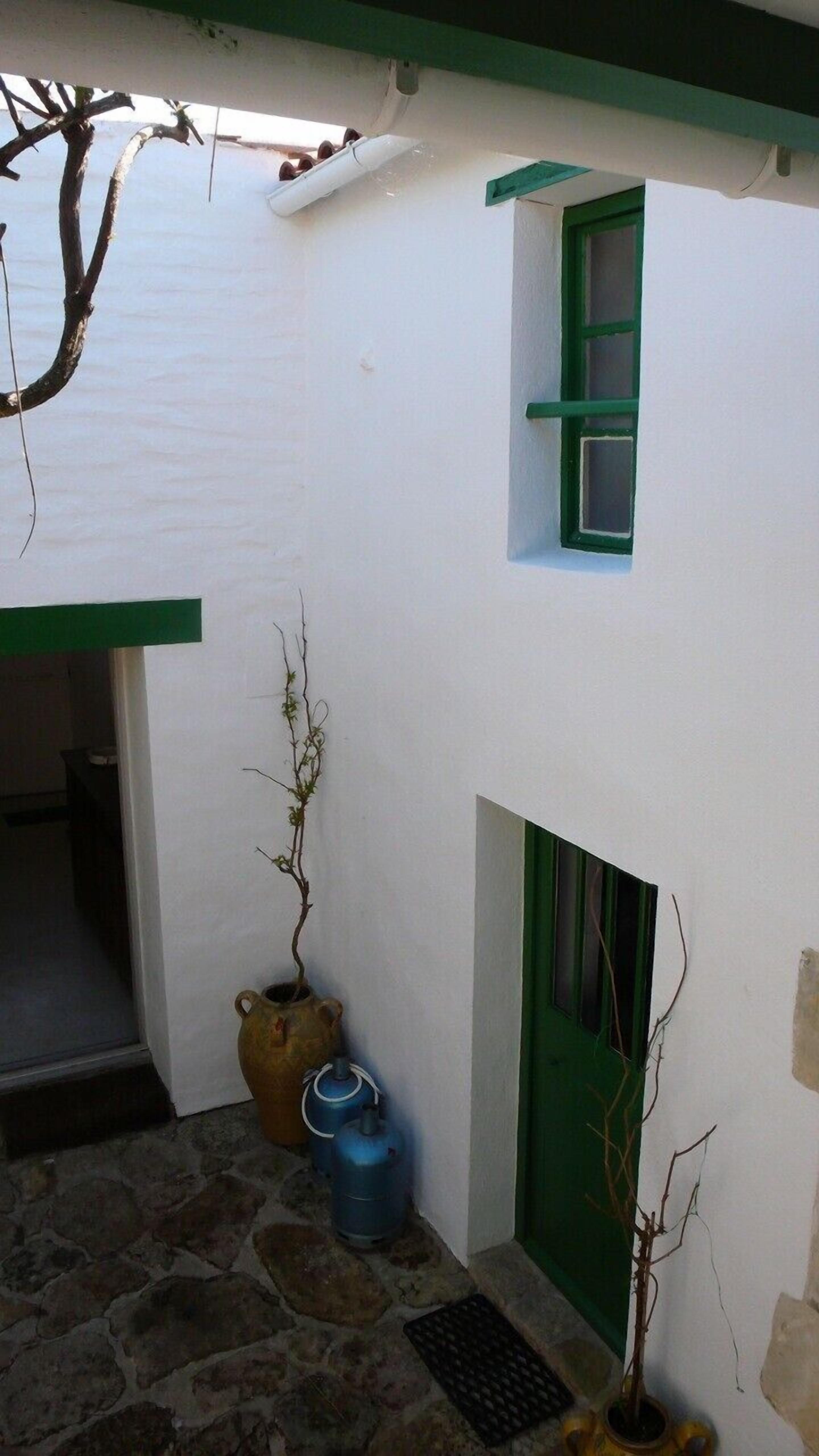 La cour centrale de la maison