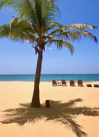 Luxury Beach Side Villa - private beach, outstanding exclusive chef and staff