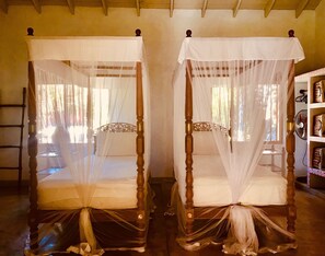 3 bedrooms, in-room safe, soundproofing, iron/ironing board