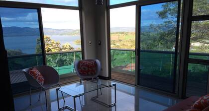 Terrace level luxury condo with astonishing view of Lake Arenal