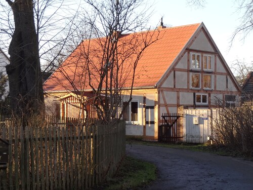 Cozy cottage in a fantastic location right on the river with a beautiful garden