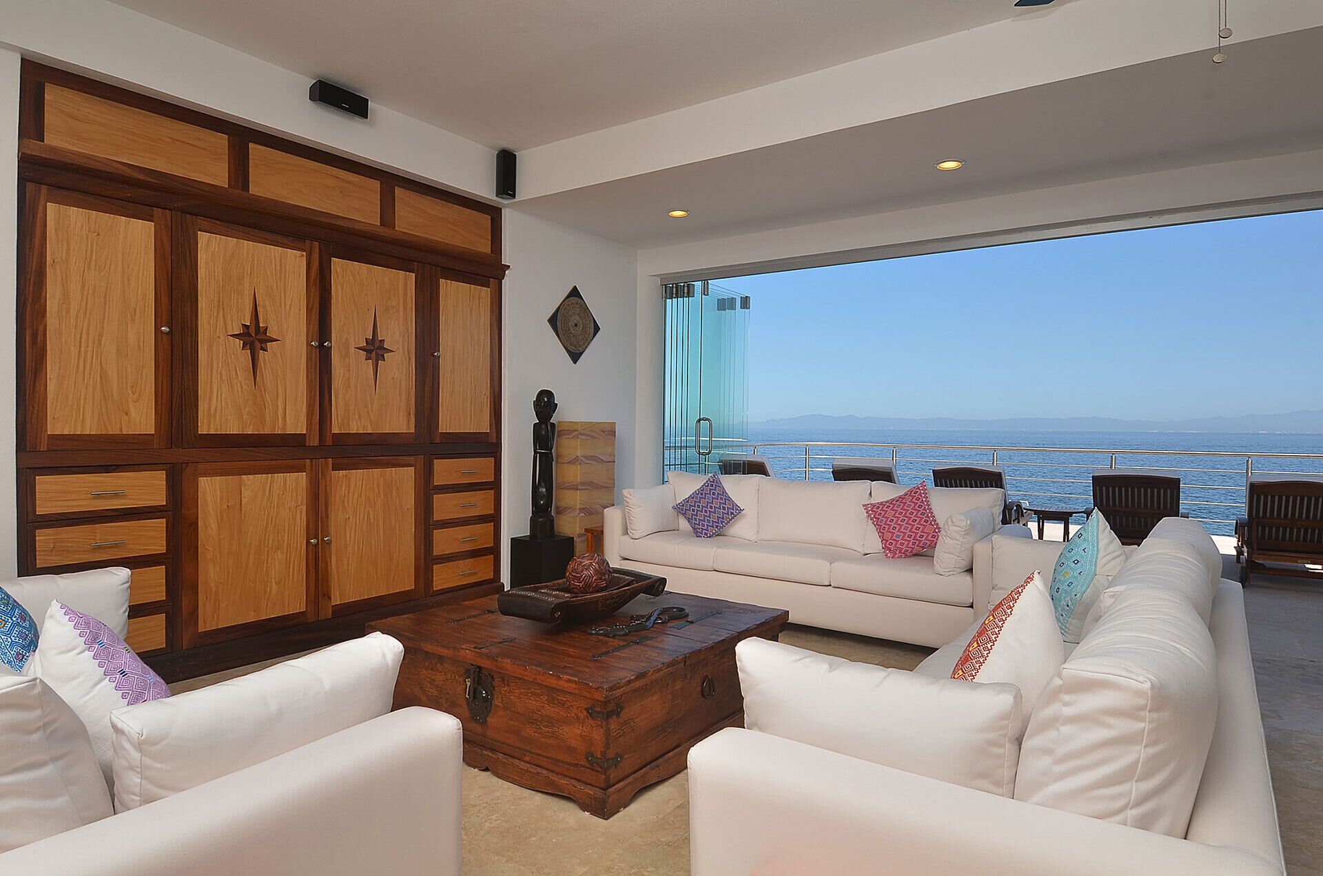 Playasola - 3 Acre Oceanfront Villa with Private Sandy Beach.