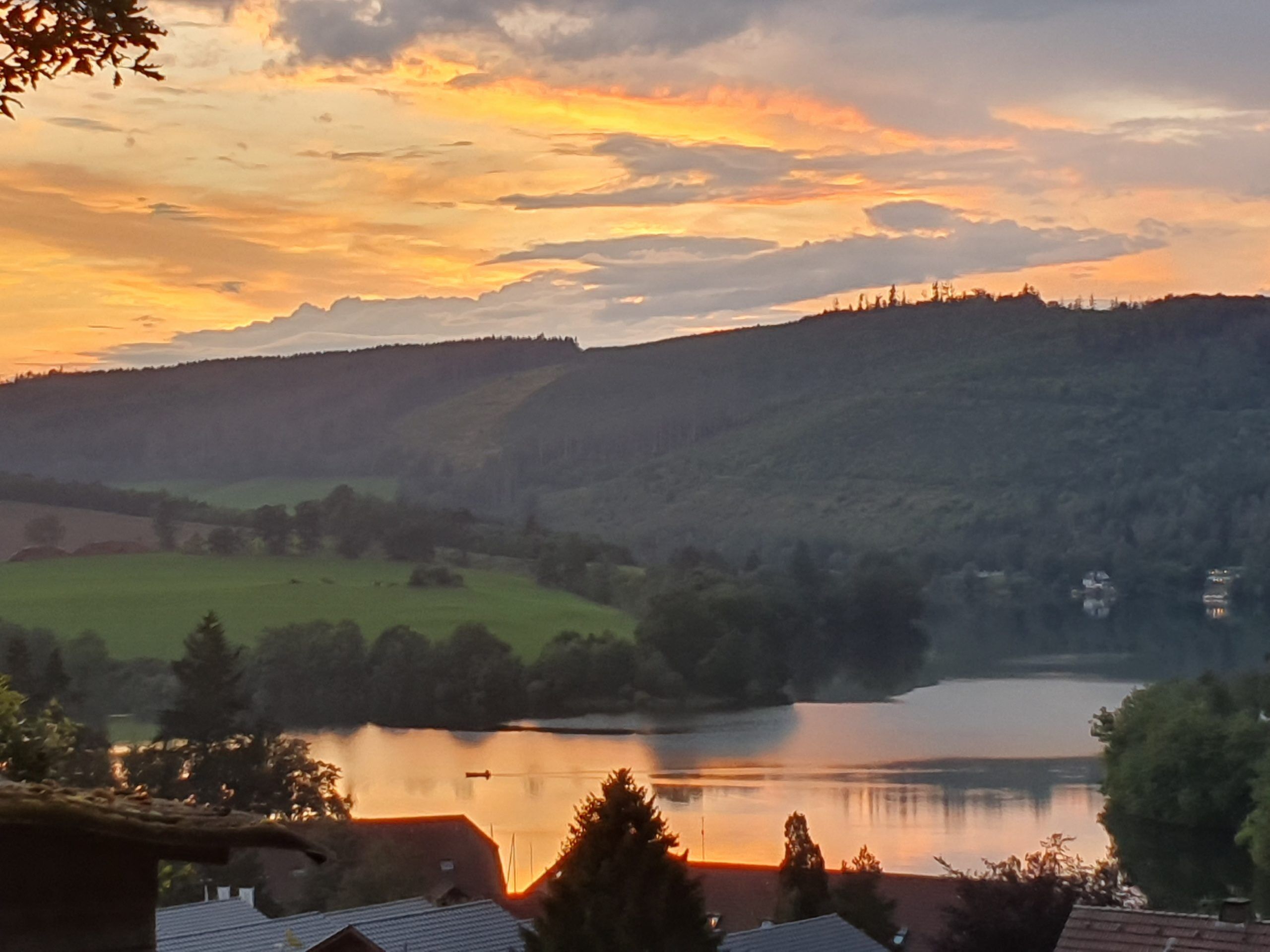 Vue depuis l’hébergement