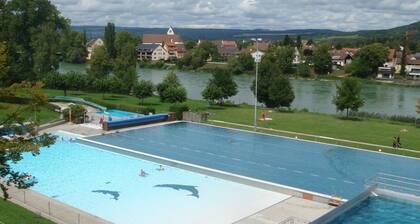 Große Ferienwohnung, wo sich nicht nur Schwalben (Hirundos) zu Hause fühlen
