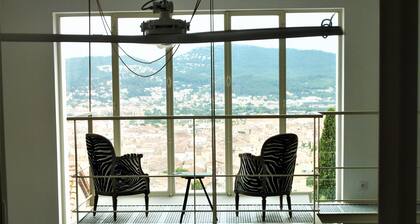 Spacieux Loft, vue exceptionnelle