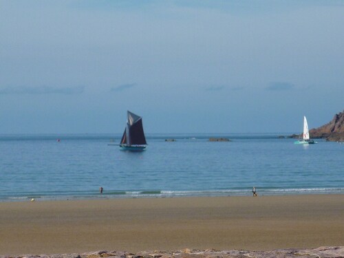 HOUSE NEAR FISHING PORT AND BEACH
