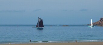 HOUSE NEAR FISHING PORT AND BEACH