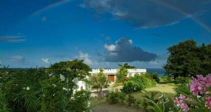 Luxury villa in St Lucia with private pool, stunning sea views, child friendly