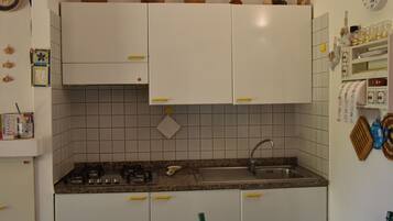 Geladeira, micro-ondas, cooktop, lava-louças