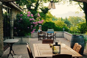 Restauration en plein air