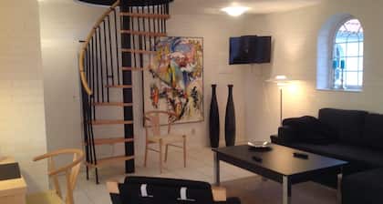 Thy. Holiday apartment directly by the fjord. Price incl heating, electricity, linen towels