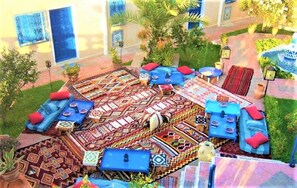 Outdoor dining - Guesthouse , villas (midoun)