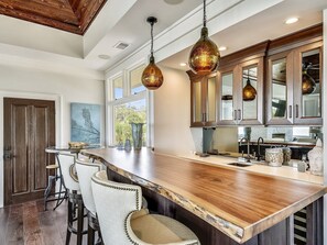 Fridge, microwave, oven, dishwasher - 18 Brigantine ~ Luxury 6Br Oceanfront Home with Private Pool in Palmetto Dunes! (Hilton Head Island)