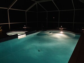 Piscine chauffée