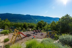 Children's area - Luxury Family Home. Heated Pool. Kids Park. Pets. Privacy. Concierge. Sauna. (Tribalj)